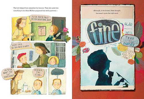 illustration from The Right Word