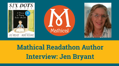Mathical Readathon Author Interview Jen Bryant
